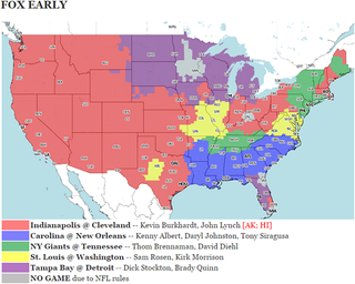 Illustration for article titled Your NFL Week 14 Viewing Maps